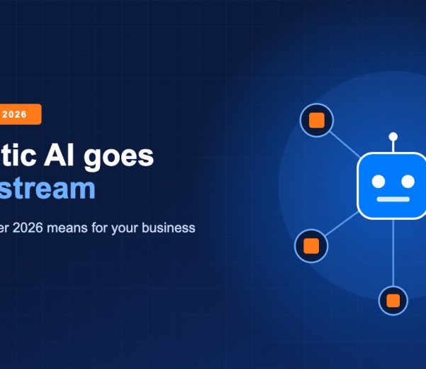 Agentic AI for business: an AI agent connected to multiple work tools